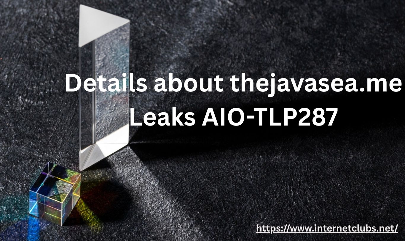 Leaks AIO-TLP287