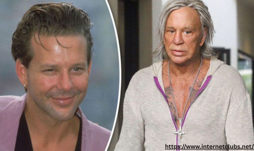Mickey Rourke Heartthrob Mickey Rourke Young: Hollywood Heartthrob's Growth, Struggles, and ...