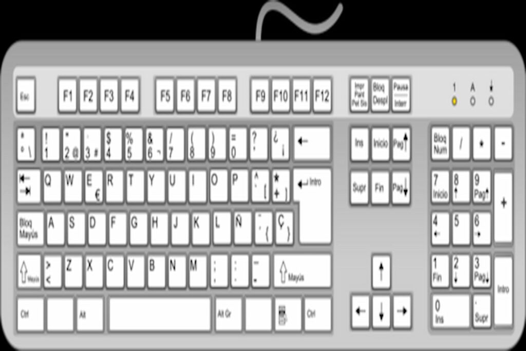 Best Large Print Spanish Computer Keyboard for Easy Bilingual